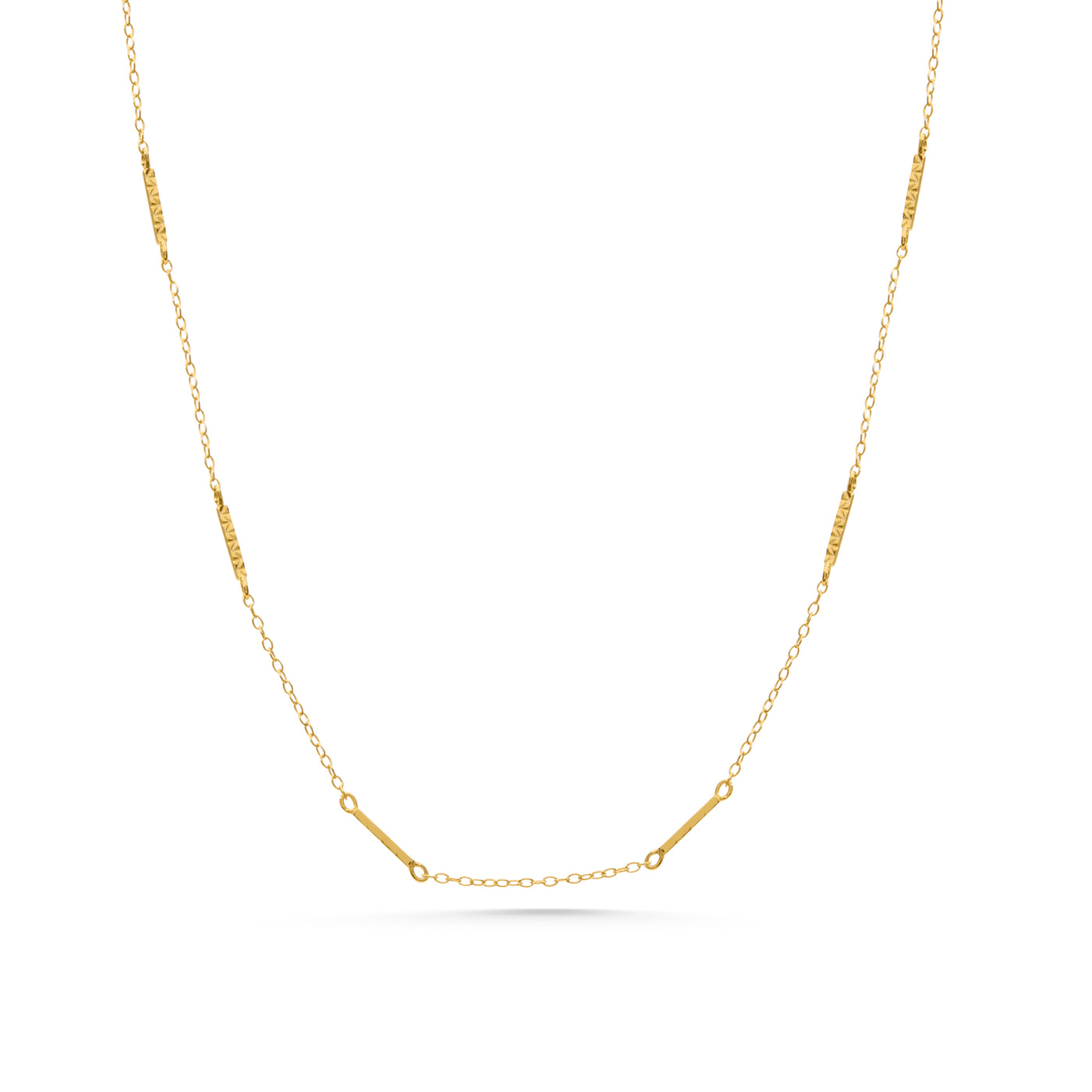 Gold Bar Necklace