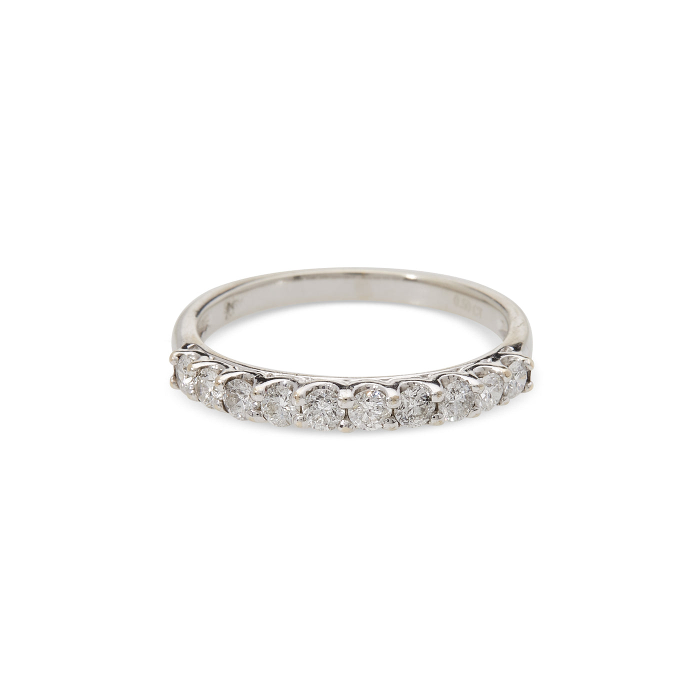 Diamond Half Eternity Ring